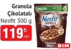 NESTLE NESFİT GRANOLA ÇİKOLATALI 300 G NESTLE NESFİT GRANOLA ÇİKOLATALI 300 G
